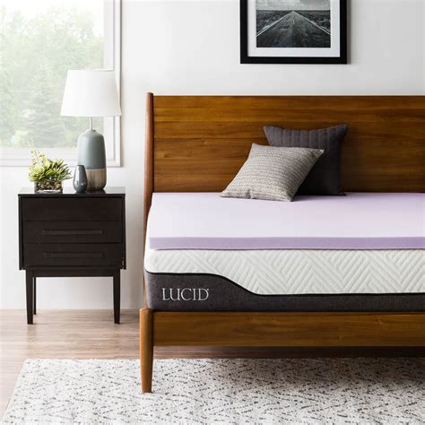 5? Duo Foam <strong>Lavender</strong> Breeze Cal King Mattress Topper | <strong>Lucid</strong> Mattress Toppers. . Lucid lavender
